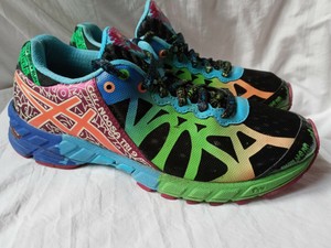 ASICS Gel Noosa Tri 9 Womens Size 6.5 Triathlon Neon Multicolor Low Top  Running | eBay