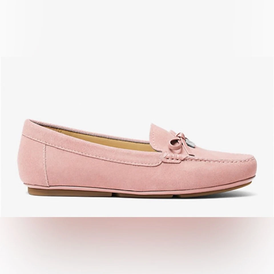 Michael Kors Juliette замшевые мокасины розовый размер 7 М - Изображение 2 из 4