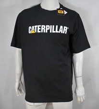 Caterpillar Men  s T-shirt XL Short Sleeve Black NWT