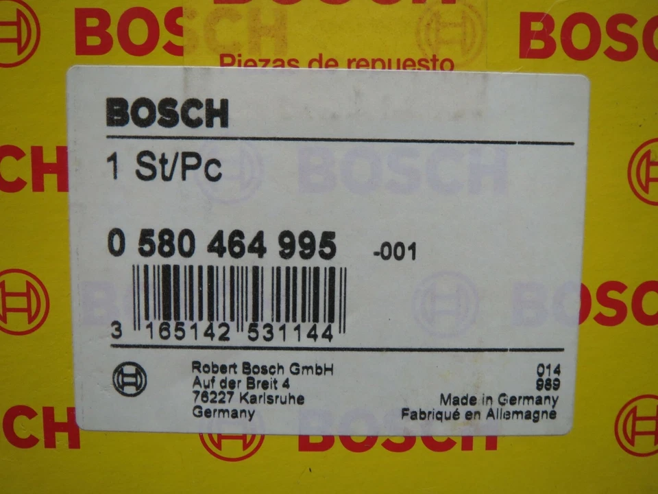 Bomba de combustible Bosch para BMW 525i 535i M5 735iL #69491 Hecha en Alemania - ¡Envío rápido! Foto 3 de 4