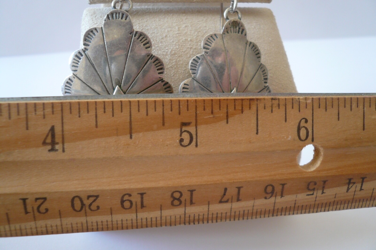 Sterling Silver Dangle Earrings - Elegant & Timel… - image 3