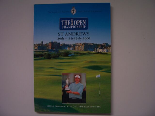 Collectors Golf Programme - The Open 1st Andrew's 2000