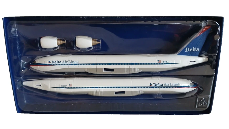 BOEING 777-200 DELTA AIRLINES NEW RAY SCALA 1/200 - Immagine 2 di 3