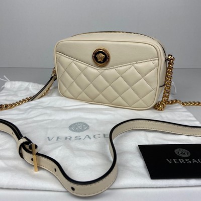 VERSACE bag women Medusa Quilted Shoulder Bag