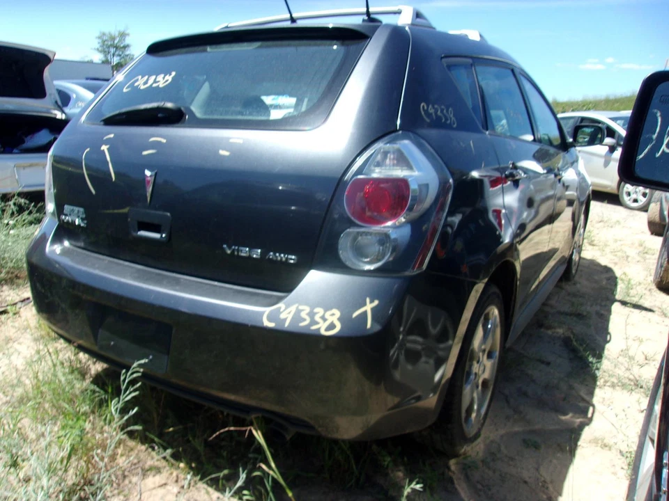 Used Front Center Interior Rear View Mirror fits: 2009 Pontiac Vibe dual reading - Image 3 of 4