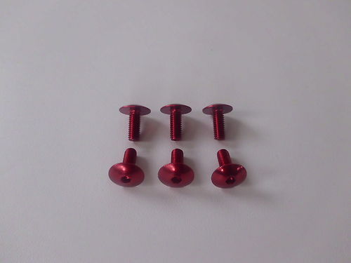 Vite In Ergal Carena Testa Bombata Tcbei M6X15 Arancione - Foto 4