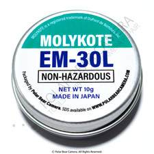 MOLYKOTE EM-30L Lubricating Grease Plastic Components 10g Camera Gear Rubber
