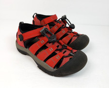 Keen Newport H2 Kids Size 13 Red Black Gray Outdoors Hiking Sandals 1012300
