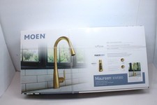 Moen Maureen 87493BG Gold Pull-down Sprayer Kitchen Faucet Brushed Reflex
