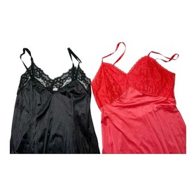 12 Lot Vintage Lace Nylon Rayon Negligee Lingerie Slip Chemise 1940-70s Need TLC