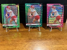 Lot of 3 2024 Prizm Jaden Hicks RC Pink Wave/ Green Wave/ Neon Green Pulsar