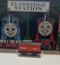 Thomas  Friends Trackmaster Sodor Mail Car Train 3 Cargo Scenes Hit Toy, 2009 