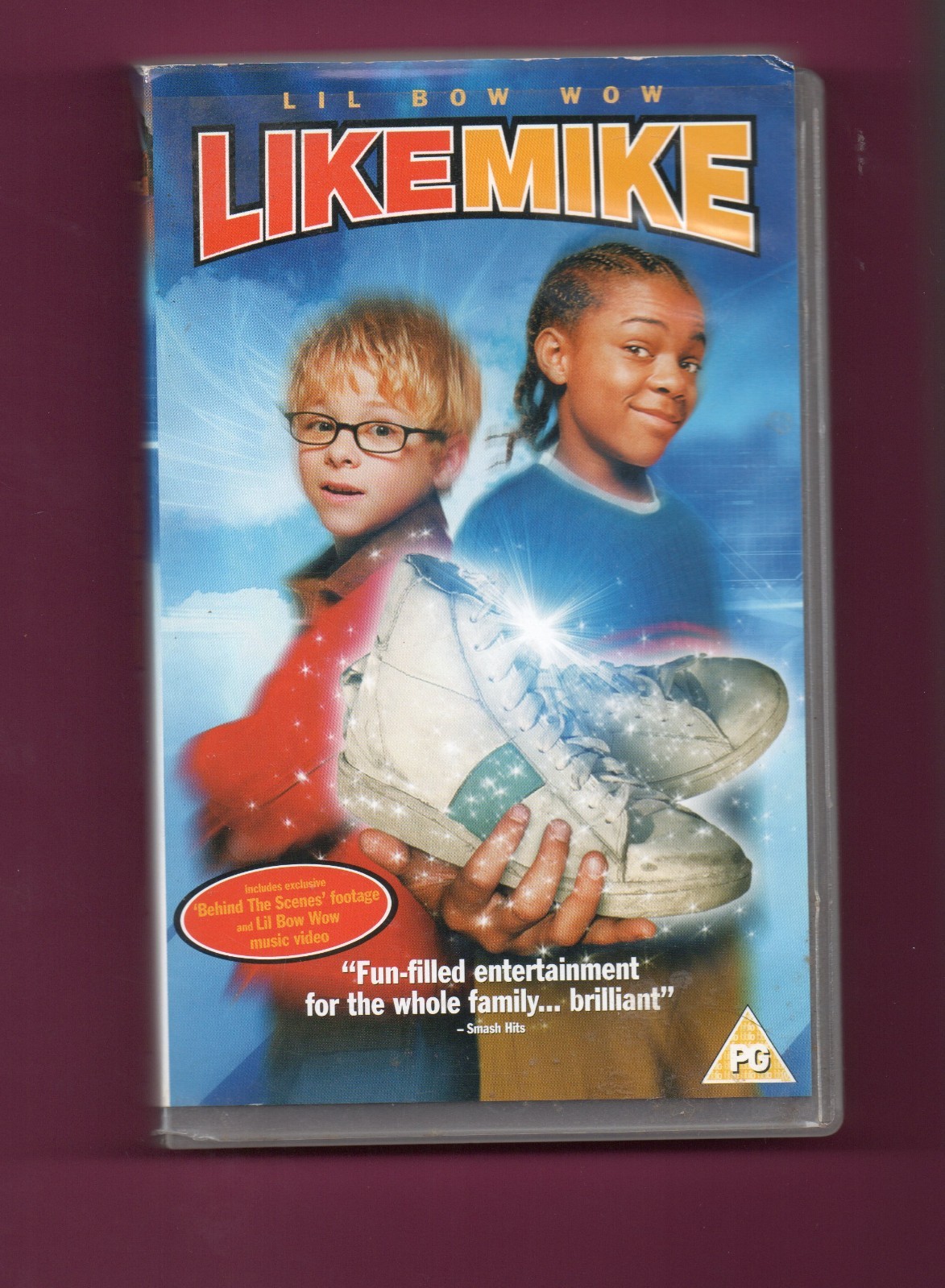 Like Mike VHS Lil Bow Wow Crispin Glover 2002 * tested; SOUND GOOD -picture good