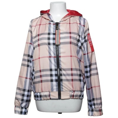 Uplander, Jacke, Damen, Größe: 40, Beige/Mehrfarbig, Polyester, Glencheck #nzx