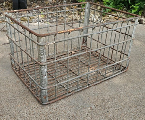 Wire Milk Crate | eBay