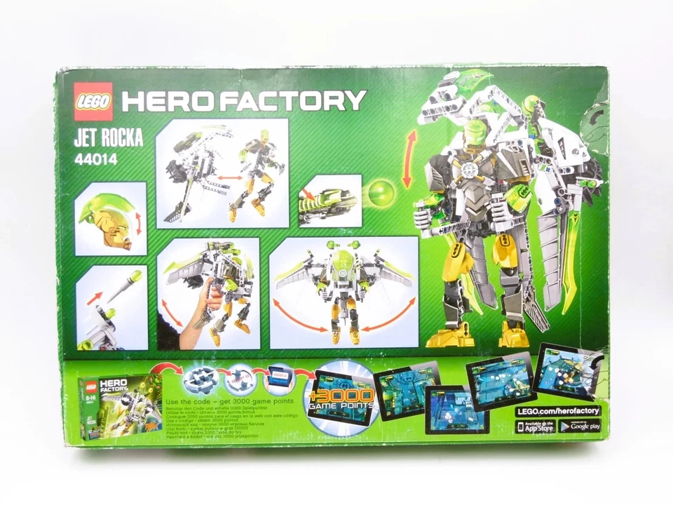 Neuf & boîte scellée - Lego 44014 - Jet Rocka Brain Attack - Hero Factory 2013 - Photo 2/4