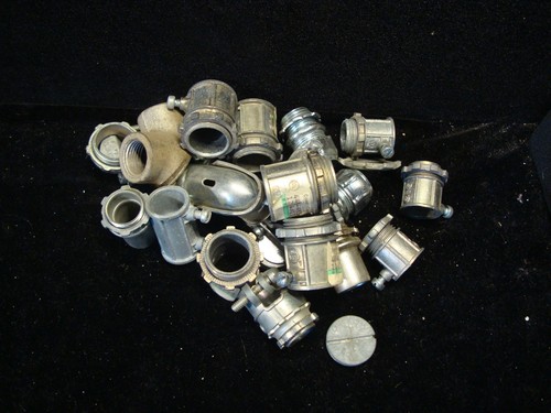 Lot of Electrical Box Parts