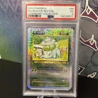 2002 POKEMON LEGENDARY COLLECTION #68 BULBASAUR-REVERSE FOIL PSA 5