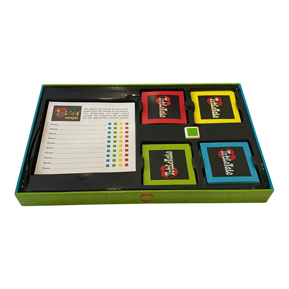 TattleTale Card Game Family Party Game Ages 8+ 4-10 Players Questions Complete - Image 3 of 4