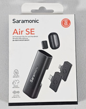 Wireless Lavalier Microphone for iPhone Android Recording Podcast 2 to 2, 200m