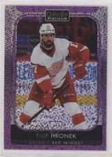 2021-22 O-Pee-Chee Platinum Violet Pixels 118/299 Filip Hronek #116 0o45