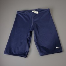 TYR Performance Triathlon Swimwear Compression Shorts - Men's size 36 Navy