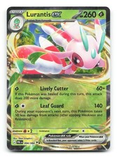 Lurantis ex 004/084 Pitch Black Holo Double Rare Pokemon Card NM