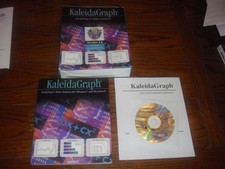 Vintage KaleidaGraph Graphing Software Version 3.6 for Mac OS, 2003