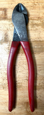 Klein Tools D228-8 High Leverage Diagonal Cutting Pliers 8  Made In USA