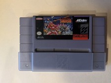 Super Nintendo SNES super Smash Tv Authentic Tested Working