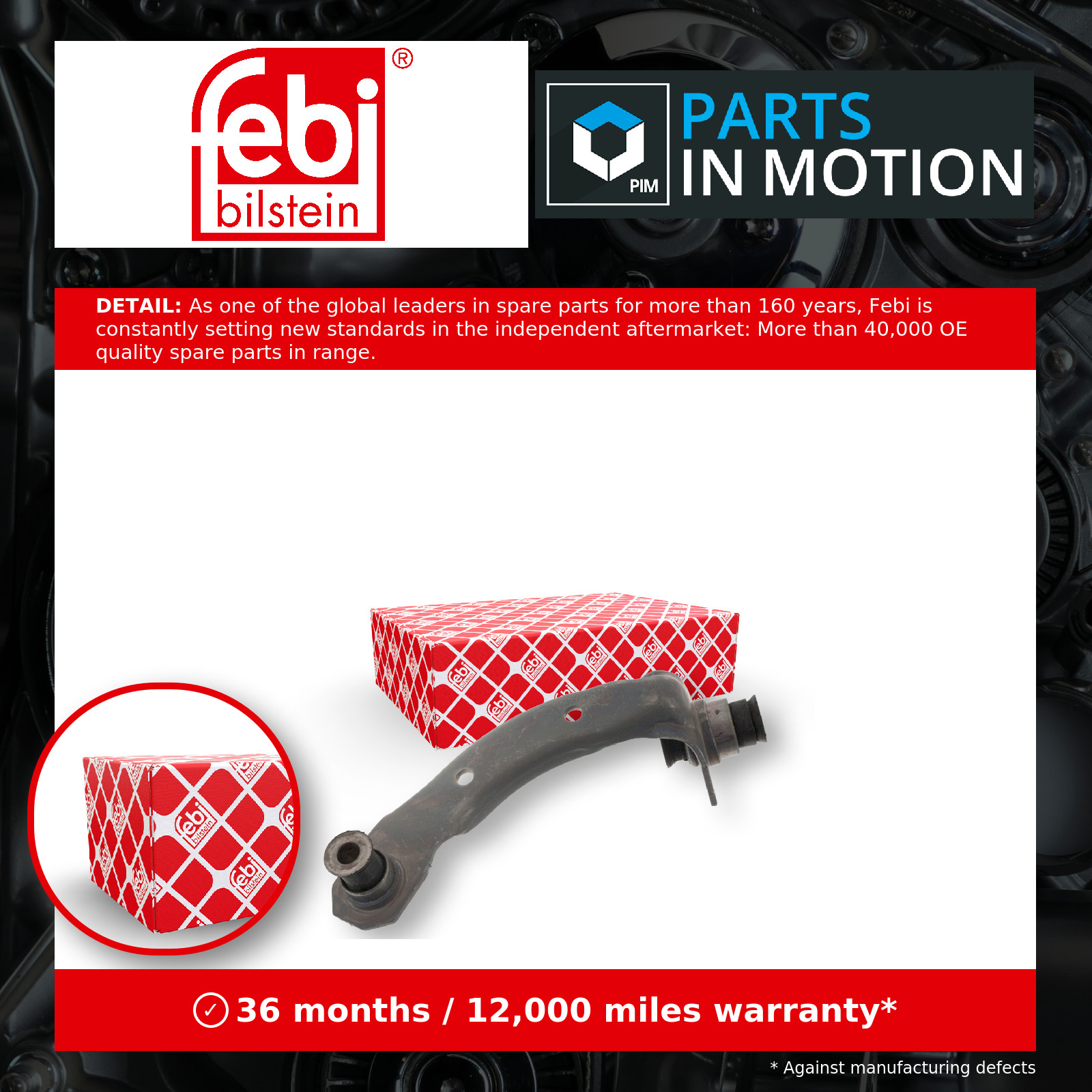 Fits FEBI 48373 AXLE BEAM MOUNTING / ENGINE SUBFRAME MOU - Image 9