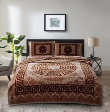 King Size 2 Ply Mink Blanket Heavy Thick Warm Soft Bed Blanket Winter Throw