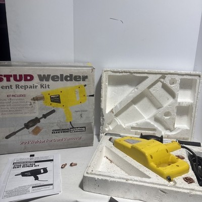 Chicago Electric Welding Dent Repair Stud Welder Kit  w/ Slide Hammer
