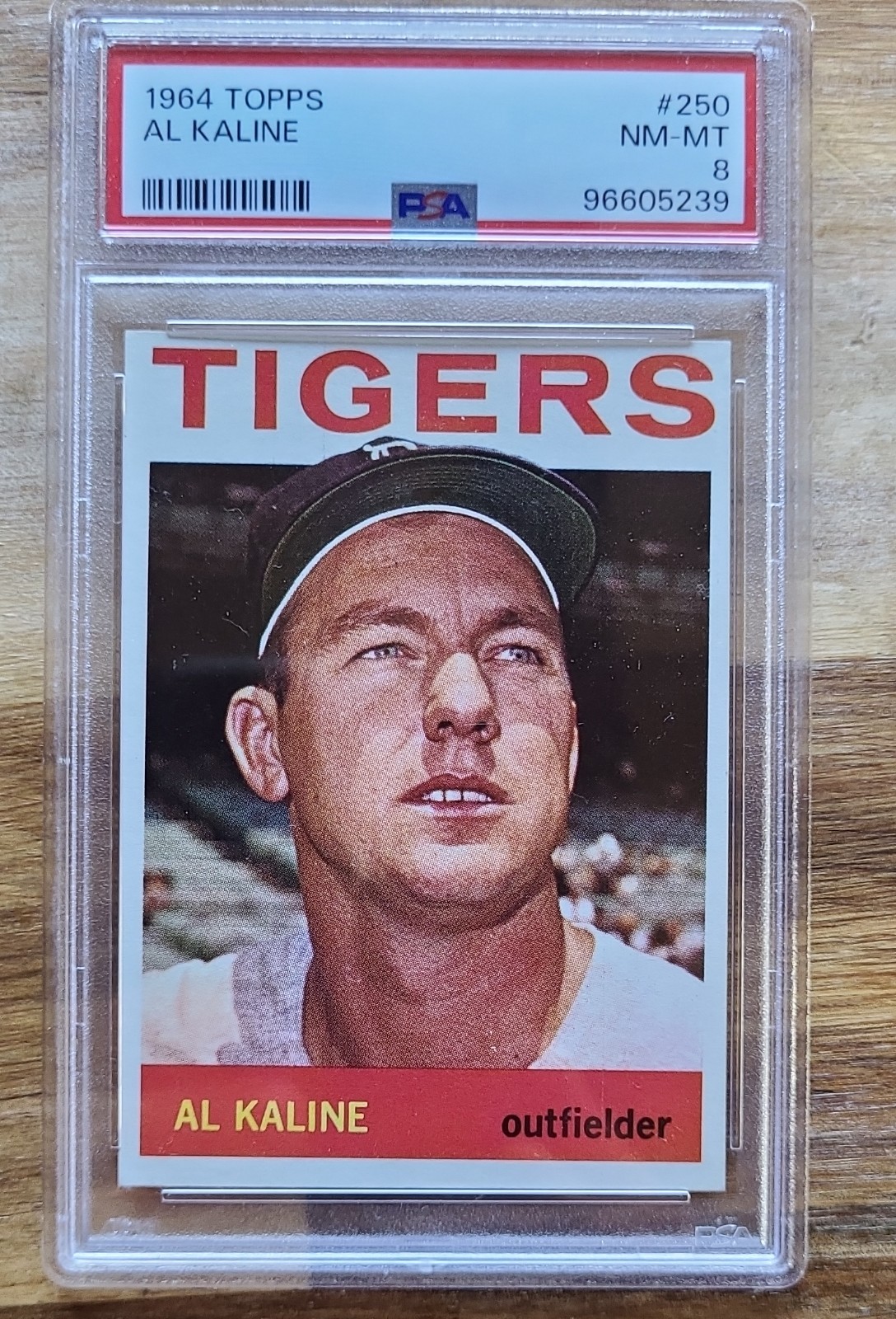 1964 Topps - Al Kaline #250 PSA 8