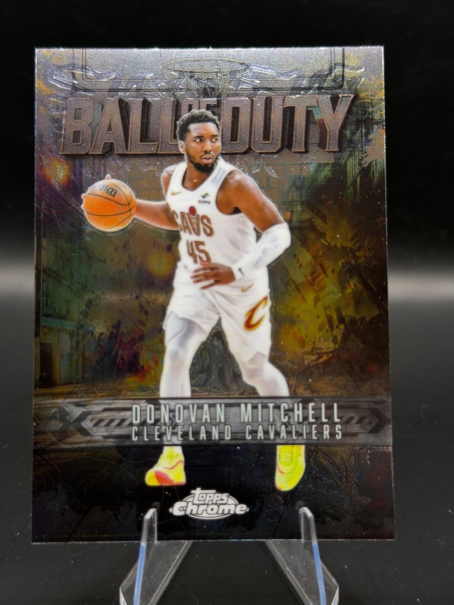 野球カード】Konami PN◆ブラウン◆25枚限定Super Player Donovan Mitchell 2025-26 Topps Chrome Ball of Duty #BD-7 Cleveland