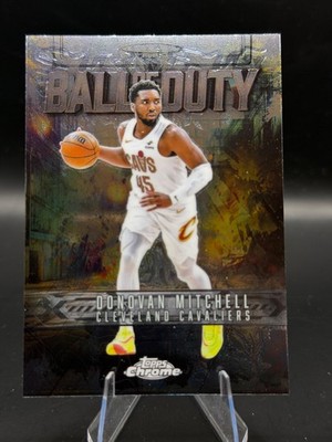 Donovan Mitchell 2025-26 Topps Chrome Ball of Duty #BD-7 Cleveland