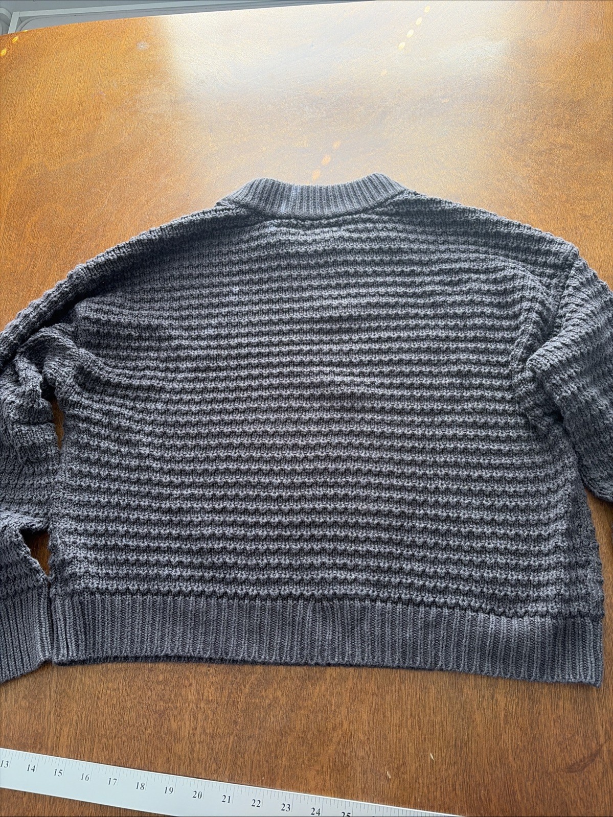 Universal Thread Gray Boxy Pullover Sweater Women… - image 8