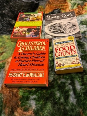Lot of 4 Health & Diet Books: Best Life Diet, Food Counts, MasterCook Manual