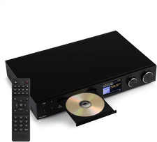 Bolzano Récepteur Audio Internet Tout En Un - Noir, Amplificateur 100 Watts, Lec