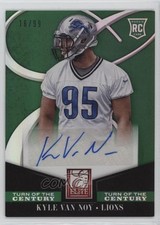2014 Elite Rookie Turn of the Century Signatures /99 Kyle Van Noy #160 Auto 10k8
