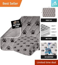 Washable Puppy Pads - Slip-Resistant Waterproof Pet Mat 22x16