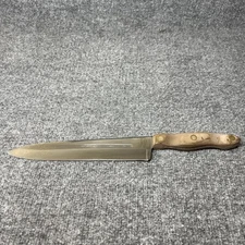 Vintage Cutco No. 25 Chef Knife 13" Wood Handle Made in USA Kitchen