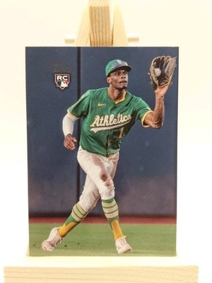 2025 Topps Update Denzel Clarke True Photo SP Variation #US14 Rookie Athletics 
