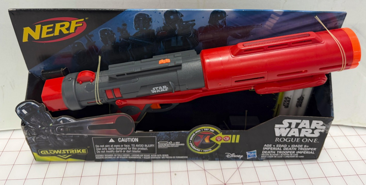 Nerf Star Wars Rogue One Imperial Death Trooper Deluxe Blaster Gun