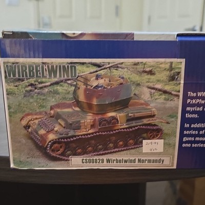 Collectors Showcase Wirbelwind Normandy Green Tank 1/30 Diecast CS00828