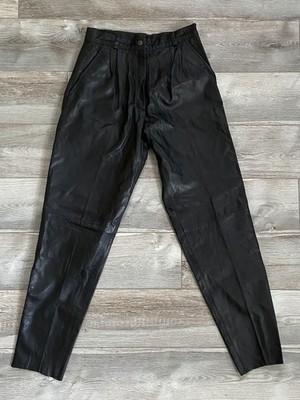 Vintage Neptune Buttery Soft Leather Y2K Biker Pants Women's Size 10 New w/Tags