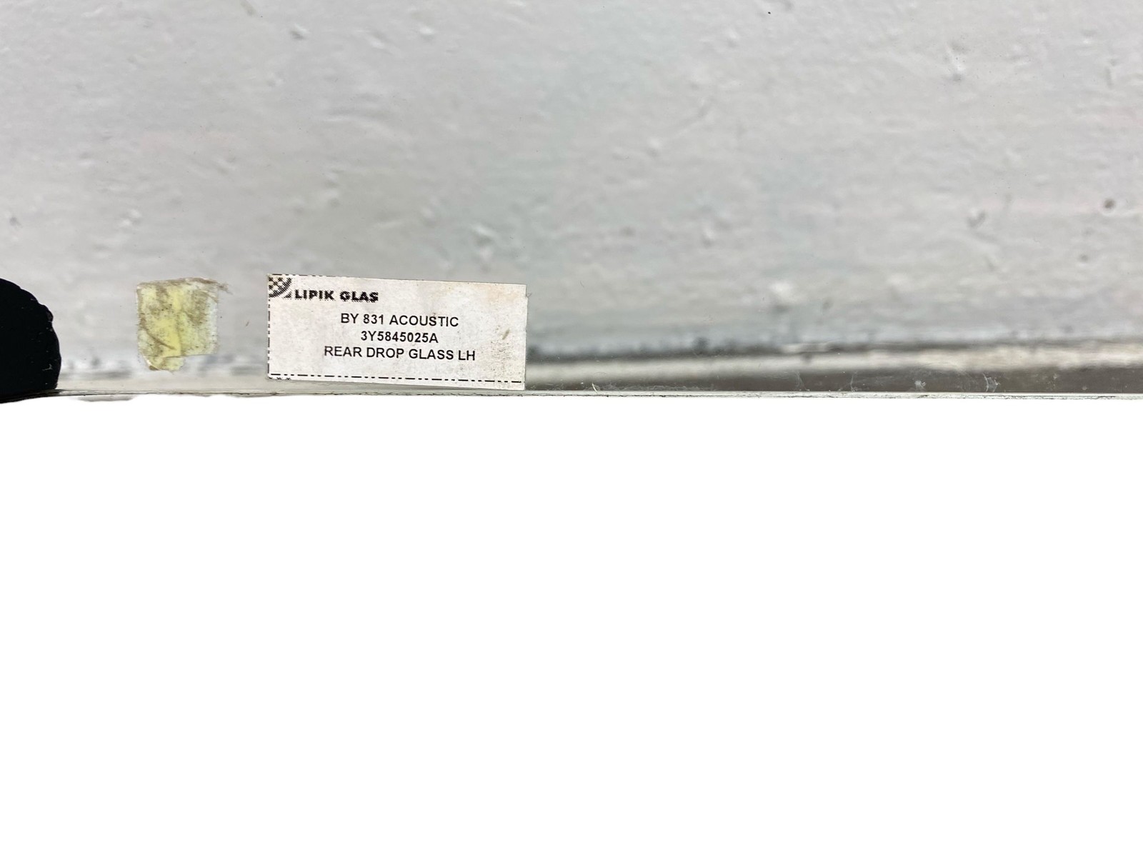 2010-2020 BENTLEY MULSANNE OEM REAR LEFT DOOR WINDOW GLASS PANEL