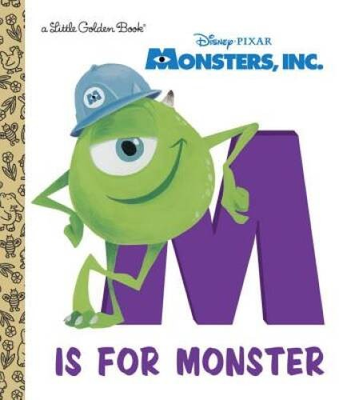 #ad #ad M Is for Monster Disney Pixar Monsters Inc. Little Golden Book GOOD $4.08