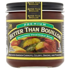 Better Than Bouillon Premium Seasoned Vegetable Base 8 Ounce Pack of 1