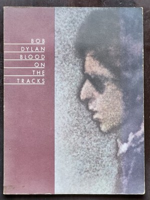 Vintage 1975 Bob Dylan Blood On The Tracks Songbook Sheet Music Guitar Tab Lyric